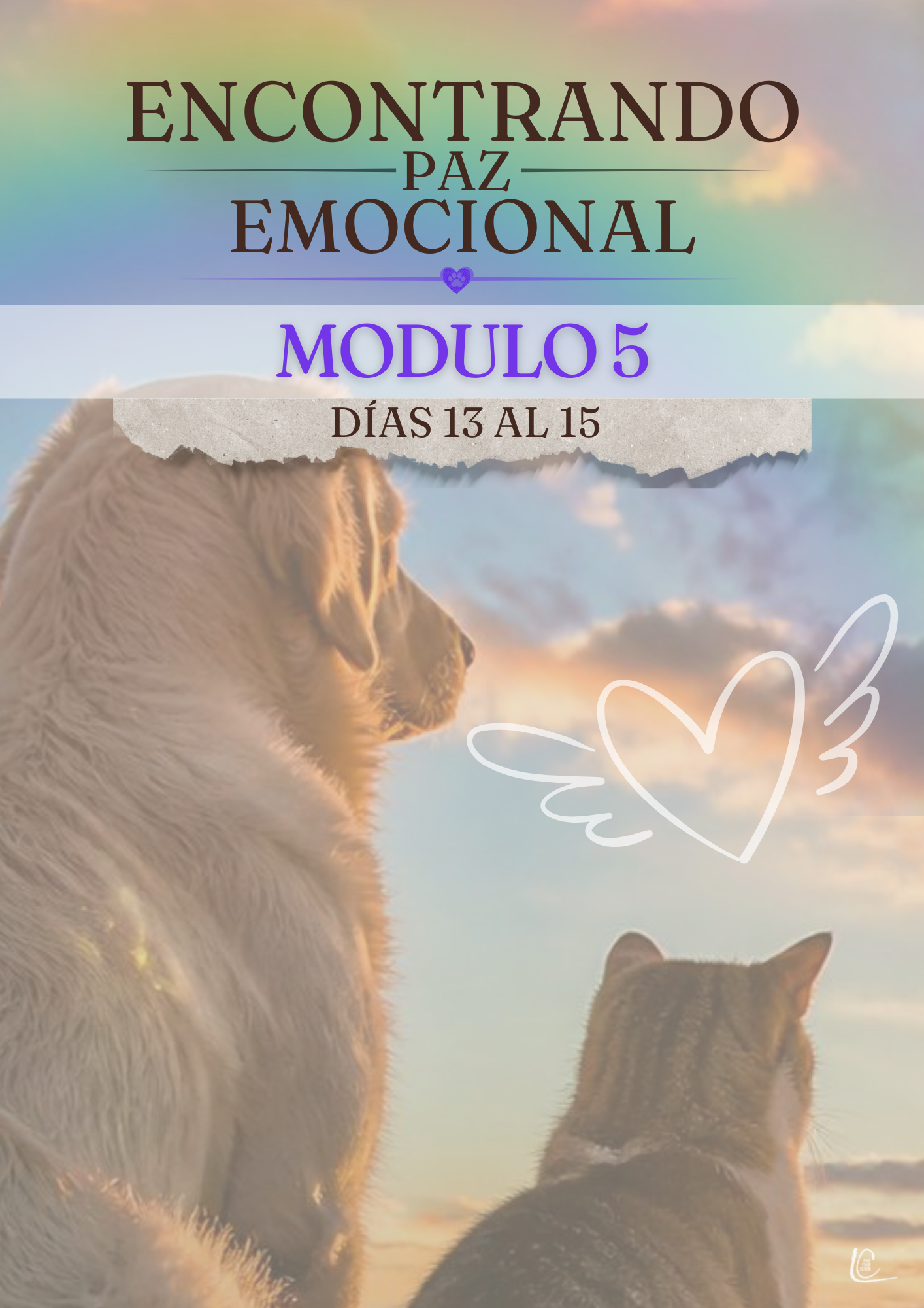 Página final del diario con reflexiones de cierre y paz emocional