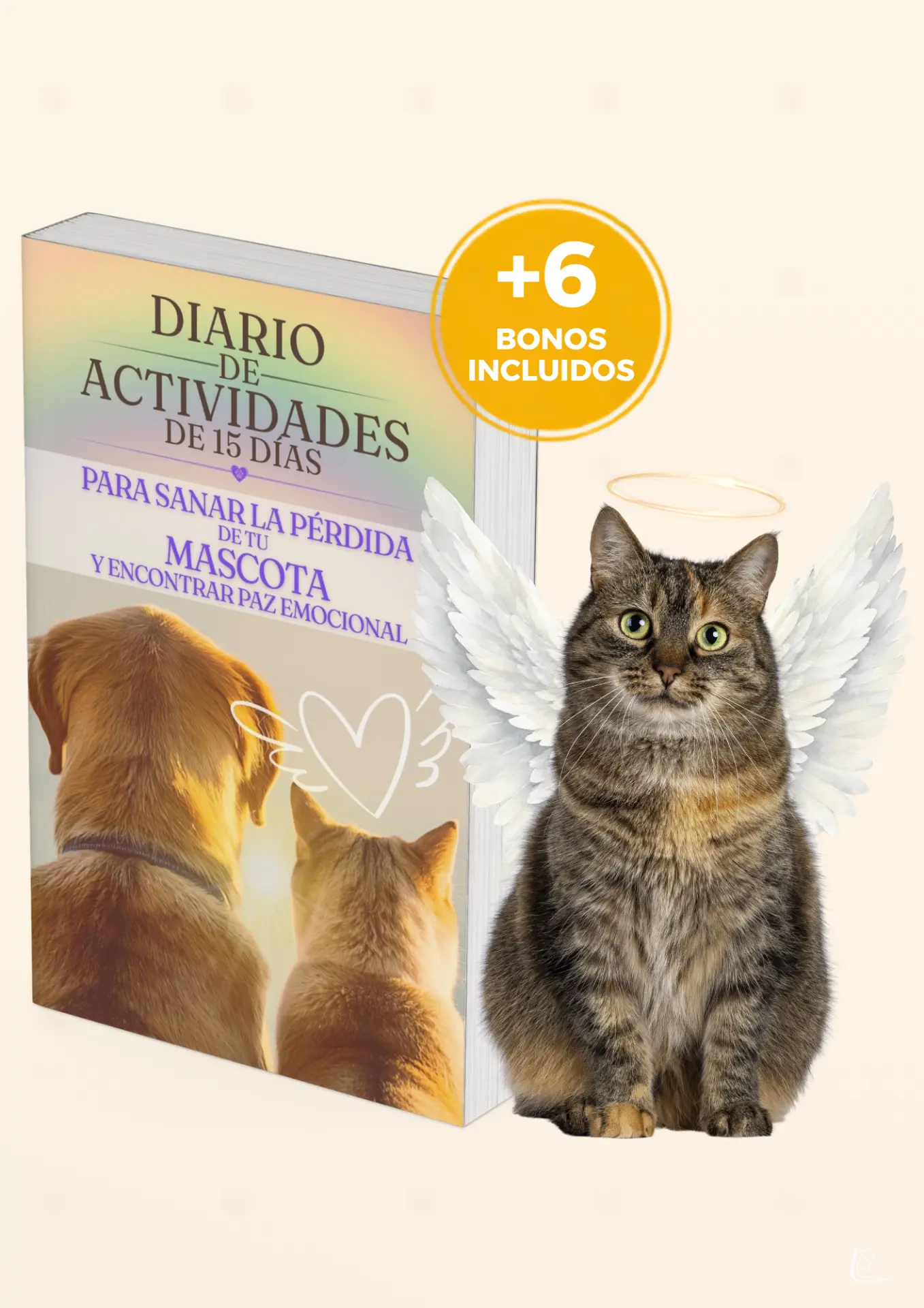Diario de Actividades de 15 Días para Sanar la Pérdida de tu Mascota