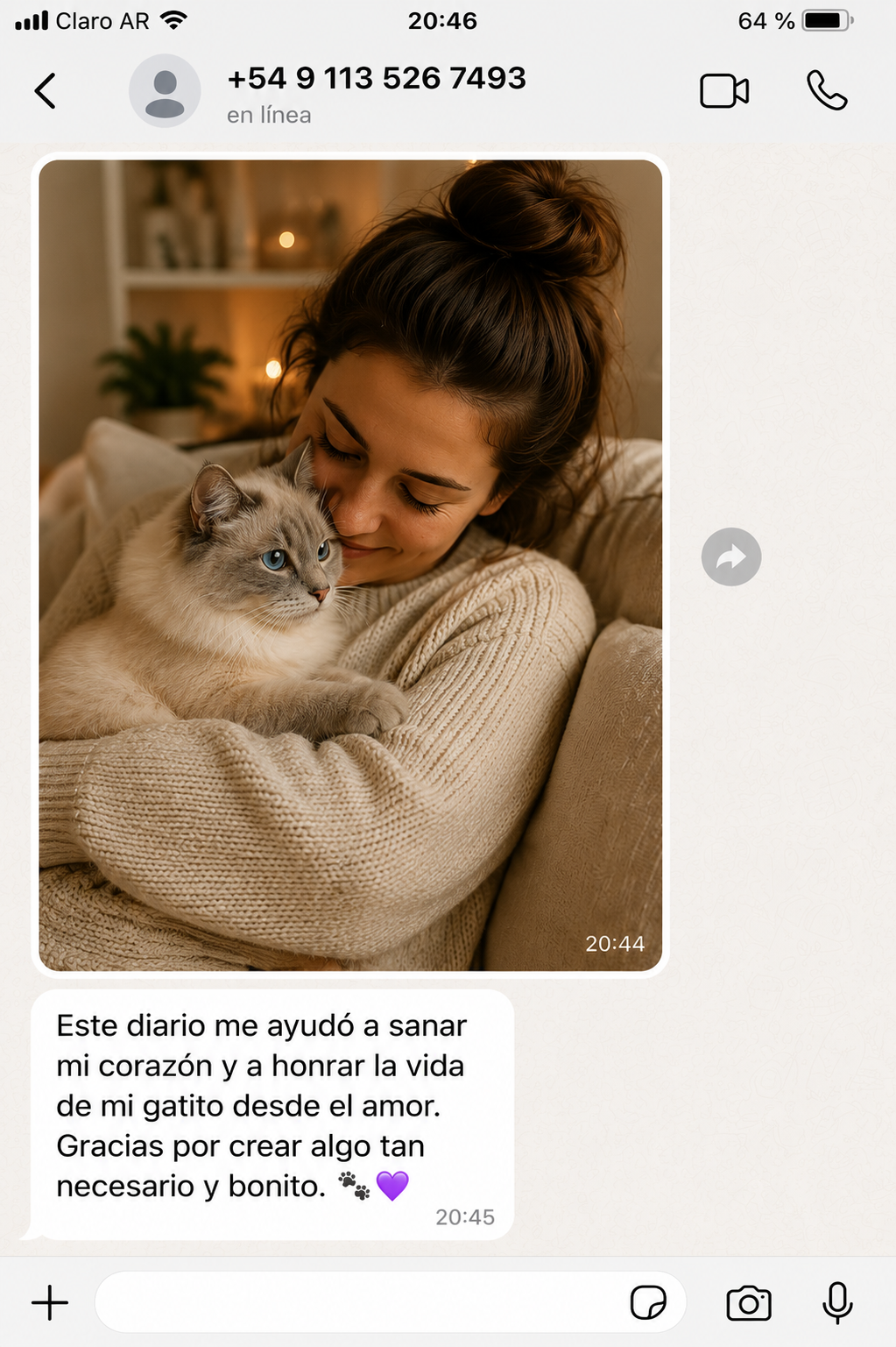 Testimonio de una persona que usó el diario de 15 días (2)